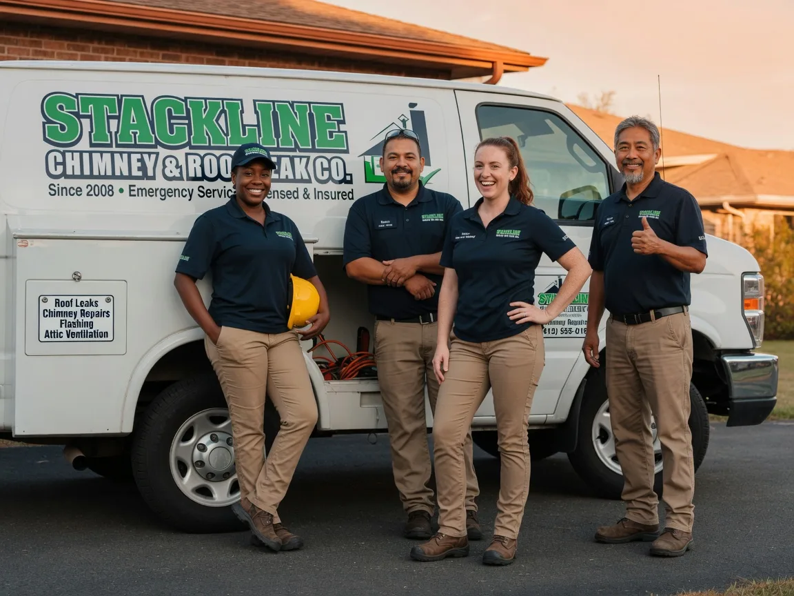 Chimney flashing repair company in Thurman, OH